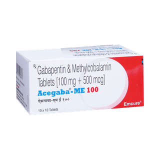 Acegaba 100 Mg Tablet 10
